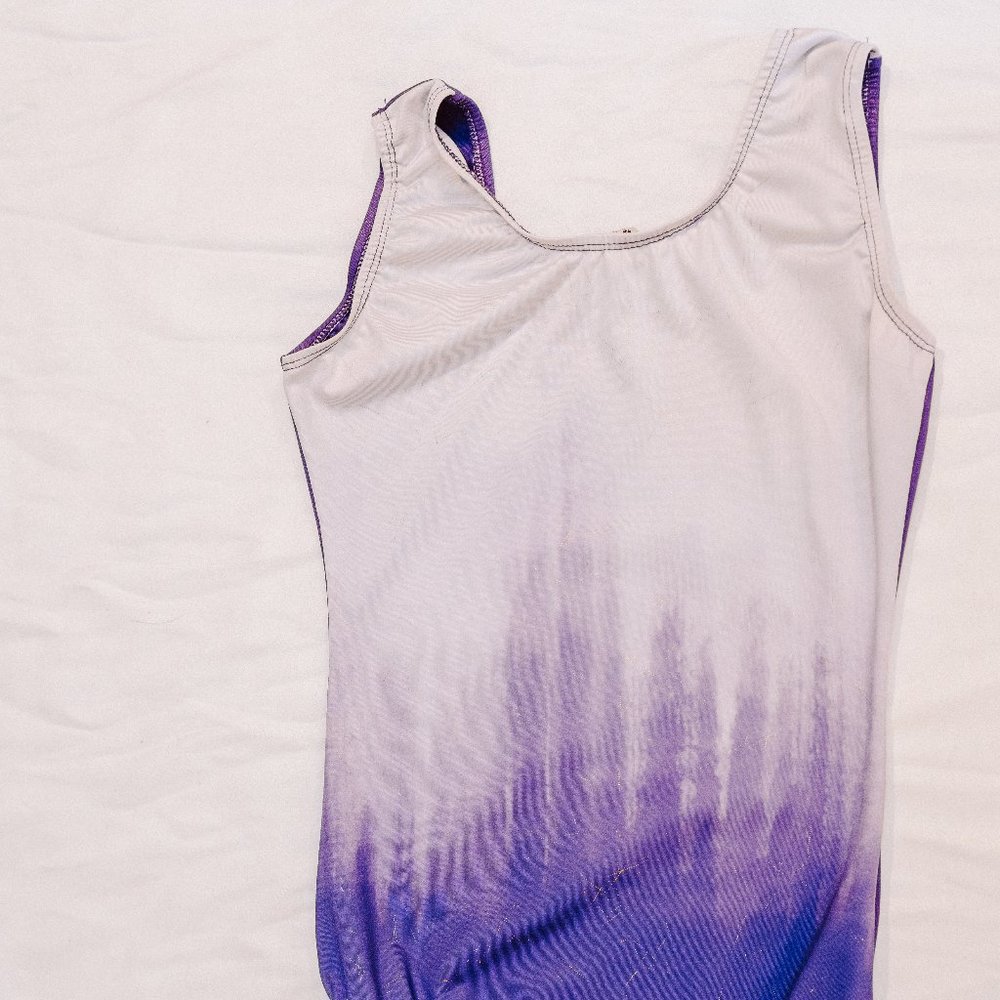 Purple Ombre Leotard Size 14